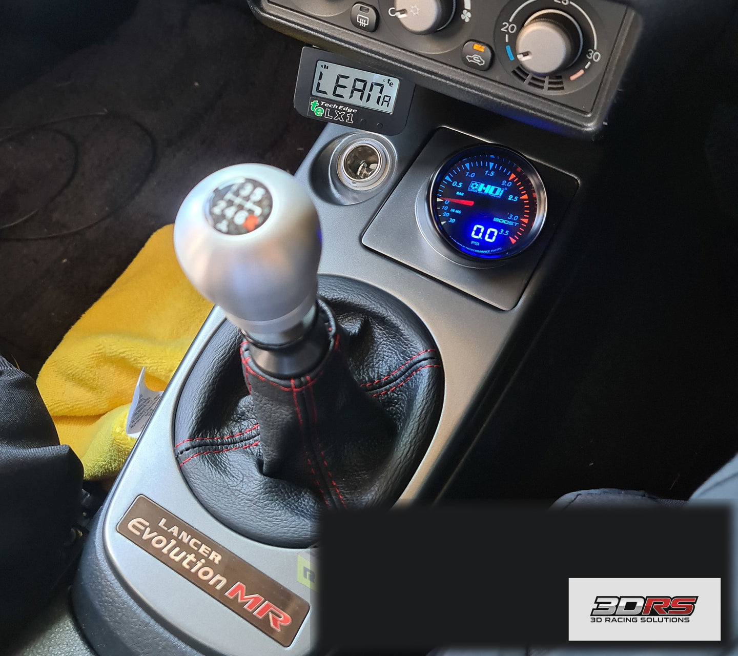 Ash Tray Gauge Pod - Mitsubishi Lancer Evolution (7/8/9) by 3D Racing Solutions