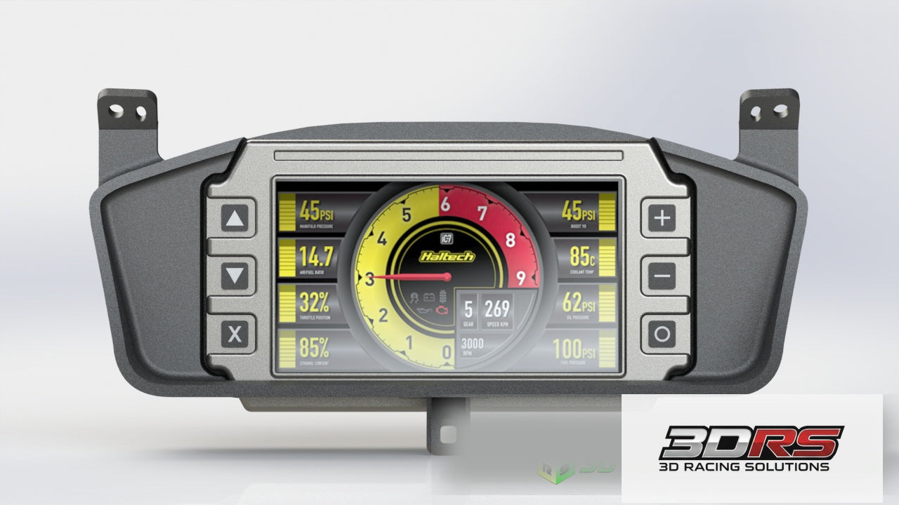 Dash Cluster - Mitsubishi Lancer Evolution (7/8/9) (2001-2007) by 3D Racing Solutions