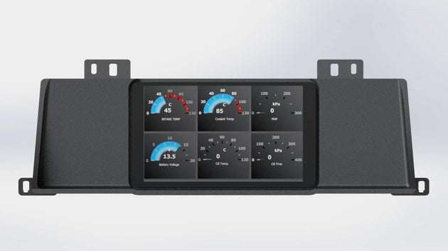 Dash Cluster - Toyota Hilux 4th Gen (1984-1988) by 3D Racing Solutions