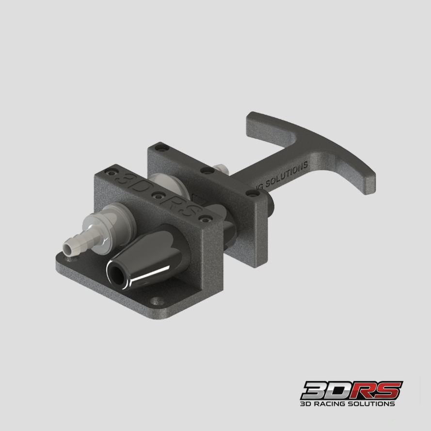 Drink/Radio Quick-Connect Kit (Suits Both Roll-Bar & Flat Surface) by 3D Racing Solutions
