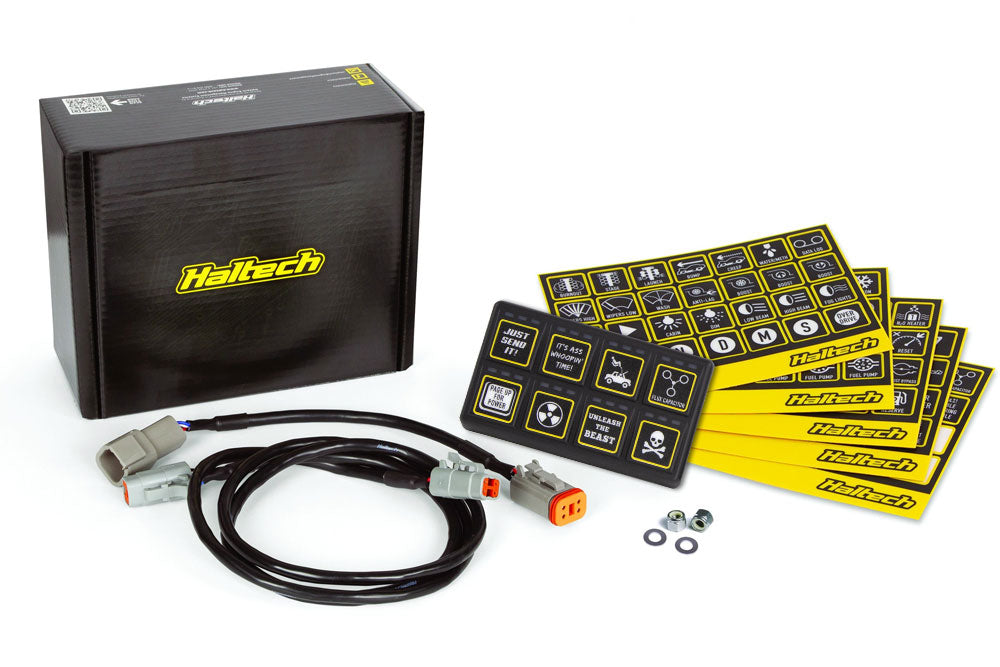 Haltech CAN Keypad 8 button (2x4) by 3D Racing Solutions