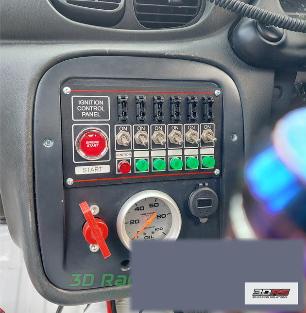 Switch Panel - Hyundai Excel X3 Gen 3 (1994-1999) by 3D Racing Solutions